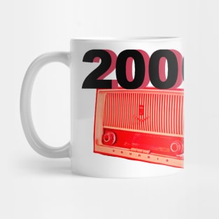 2000s numbering design Mug